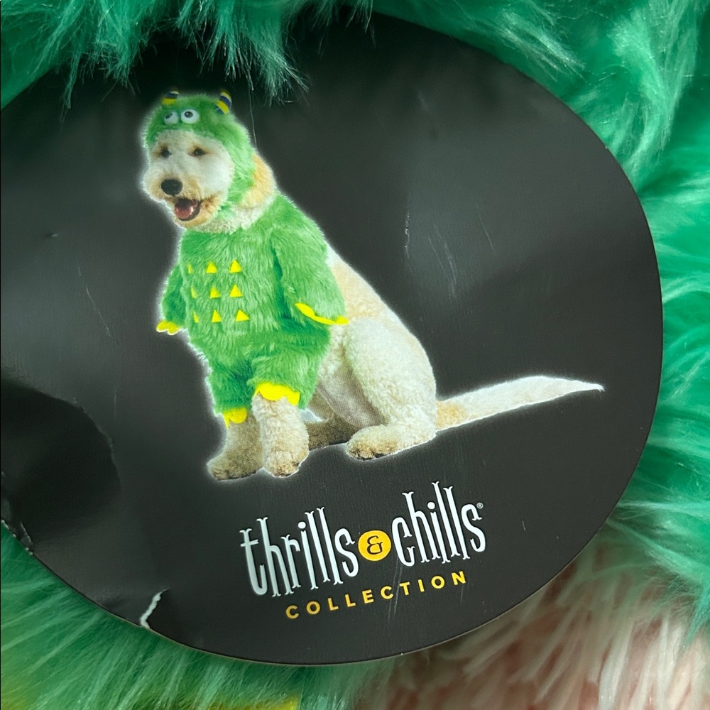 Green Dinosaur Pet Costume